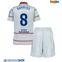 Maglie da calcio Atletico Madrid Pablo Barrios #8 Terza Maglia Bambino 2026-27 Manica Corta + Pantaloni corti)